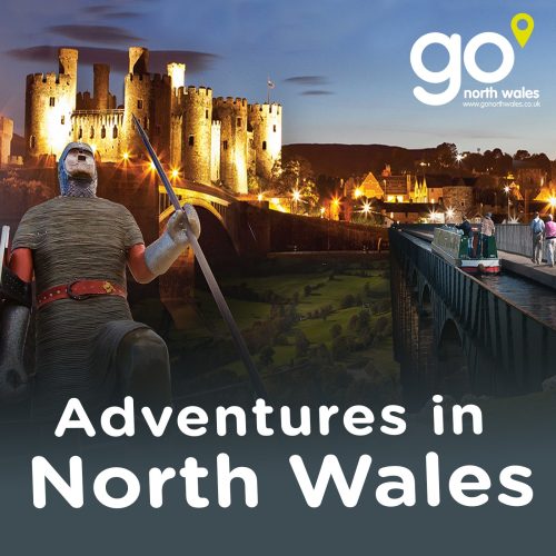 Podcast cover art for: Adventures in North Wales from Go North Wales