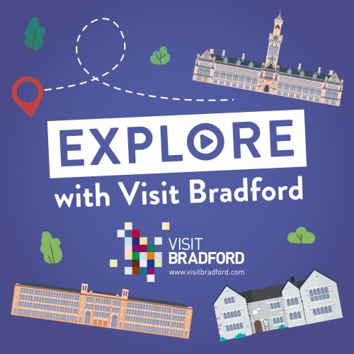 Podcast cover art for: Explore with Visit Bradford from Bradford Council