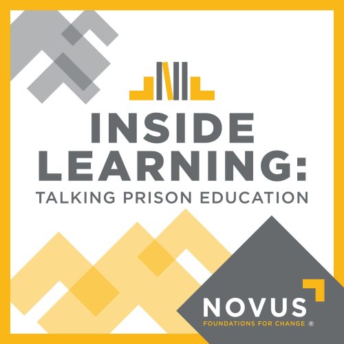Podcast cover art for: Inside Learning: Talking Prison Education from NOVUS